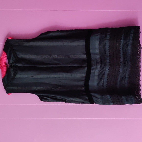 XL Anna Sui for Target black drop waist dress - Picture 3 of 3